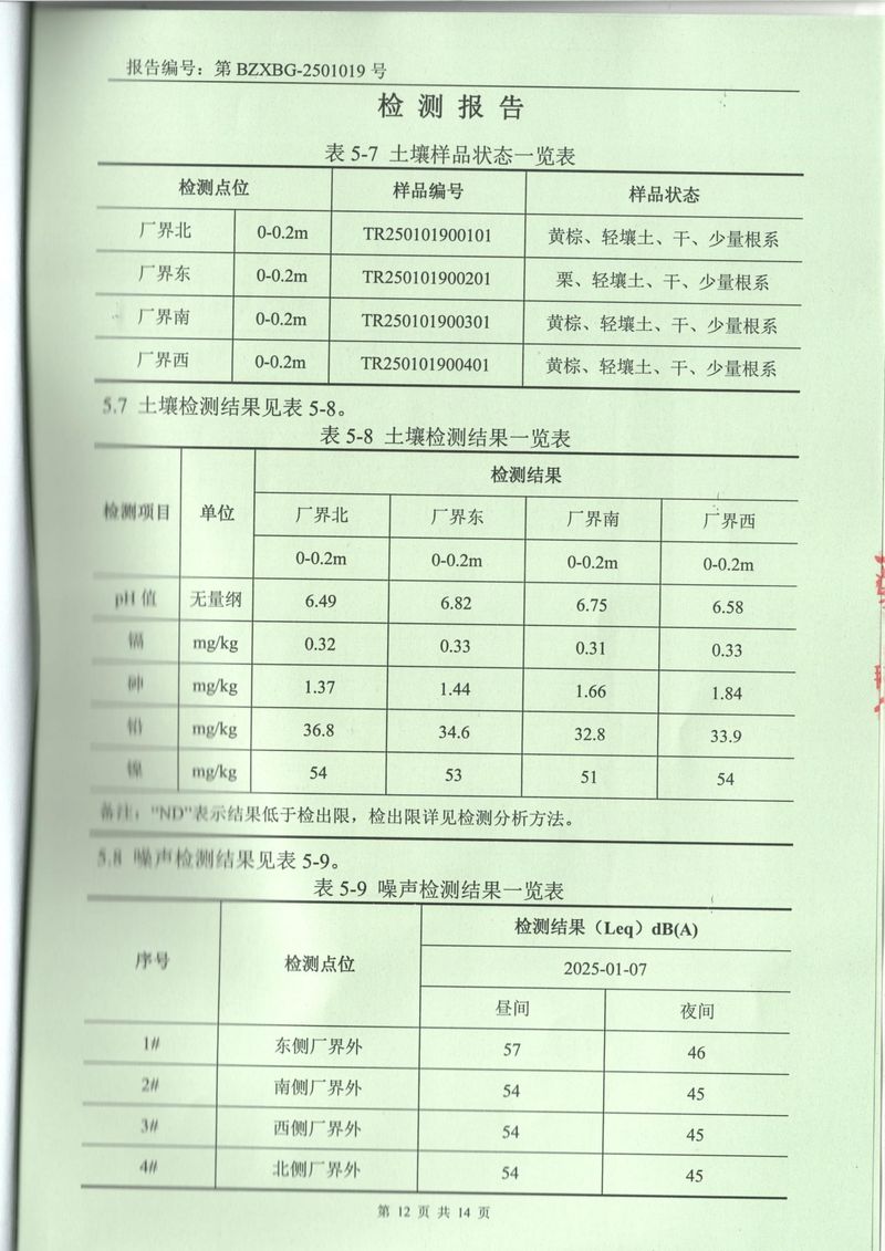 2025年1月废气废水土壤噪声检测报告-12
